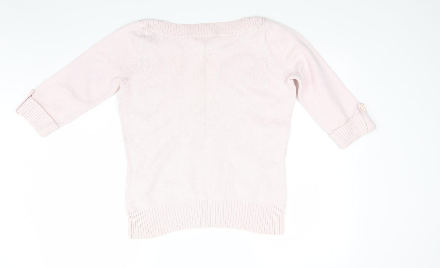Marks Womens Pink  Knit Pullover Jumper Size 16