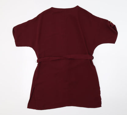 Preloved Primark Womens Purple   Basic Blouse Size 10 - Back