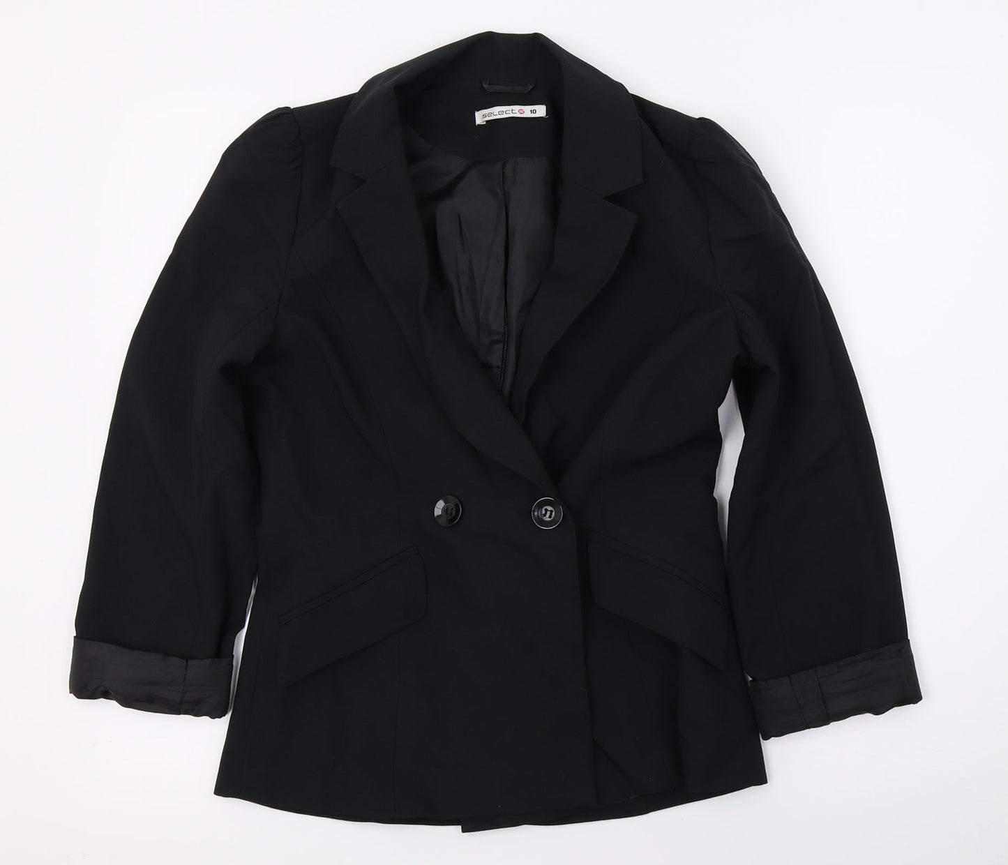 Select Womens Black   Jacket Blazer Size 10