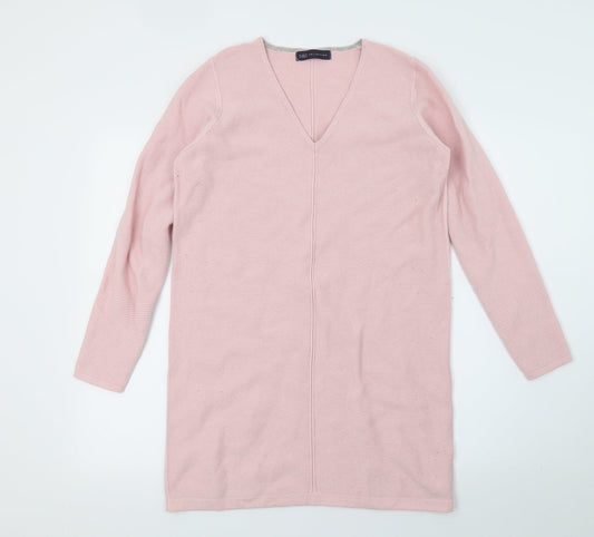 Marks and Spencer Womens Pink  Knit Pullover Jumper Size 10