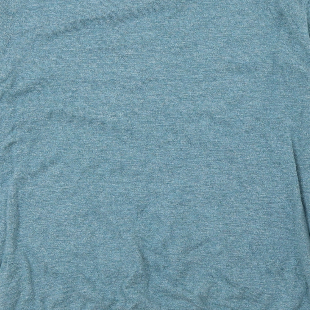 FF Mens Blue  Knit Pullover Jumper Size M