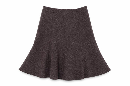 BHS Womens Purple   Swing Skirt Size 38 in