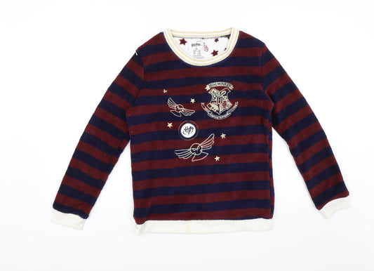 Love to Lounge Womens Blue Striped  Top Pyjama Top Size XS  - Harry Potter