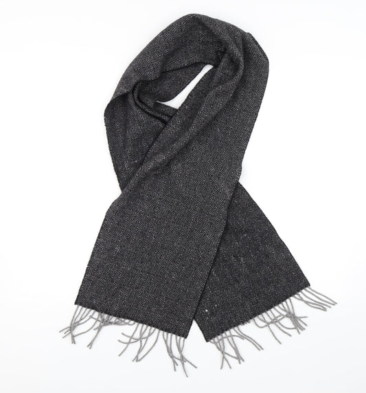 Preowrn Unisex Grey Geometric   Scarf