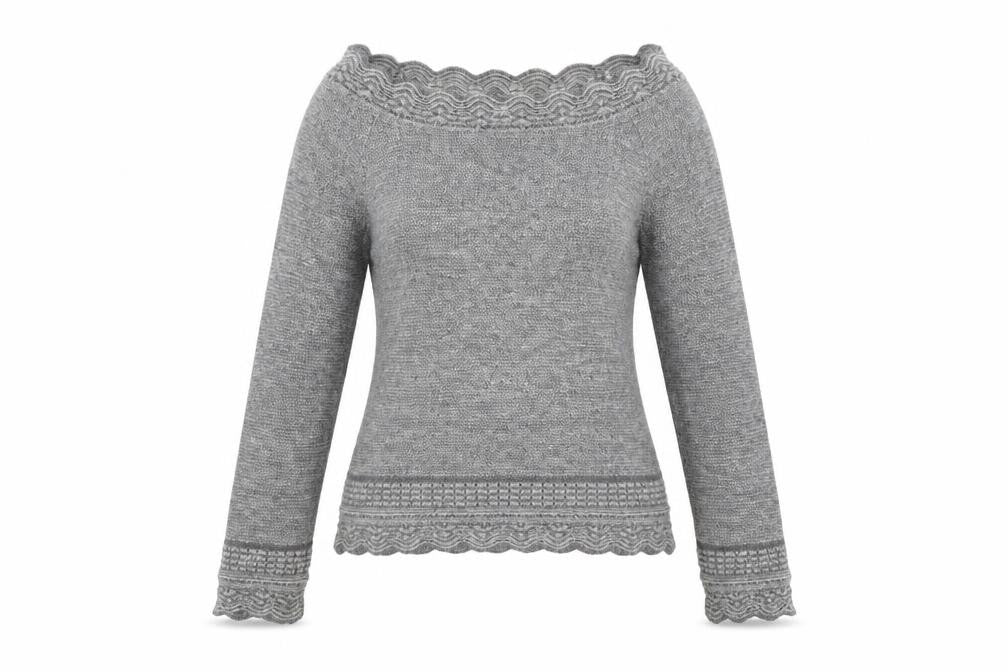 Together Womens Grey   Pullover Jumper Size 12