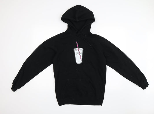 Preworn Womens Black   Pullover Hoodie Size S  - Charli