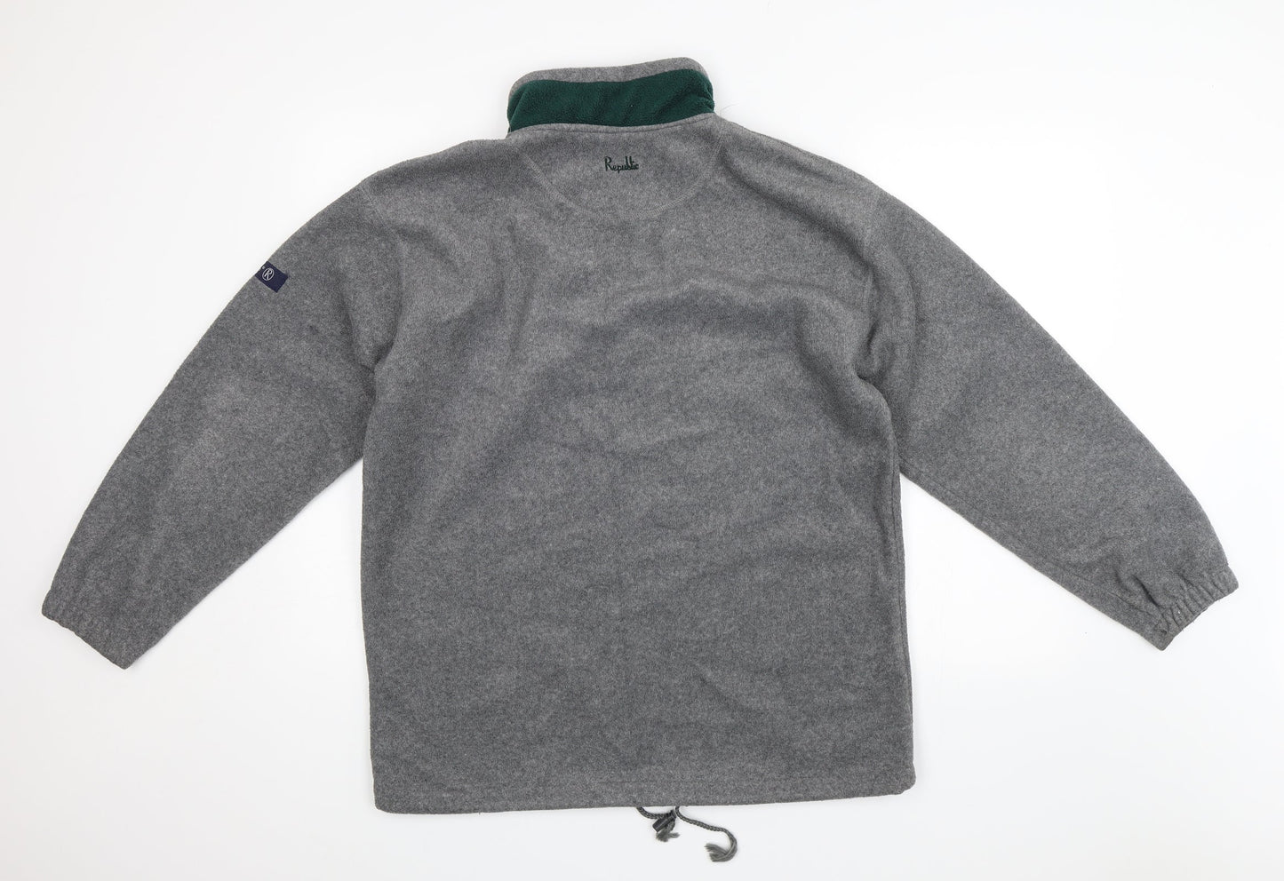 Republic Mens Grey   Pullover Jumper Size S