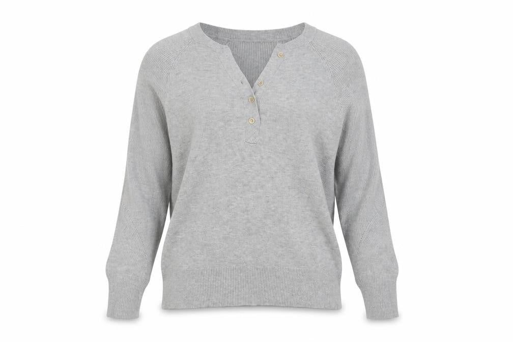 Peyton Primrose Womens Grey   Pullover Jumper Size M
