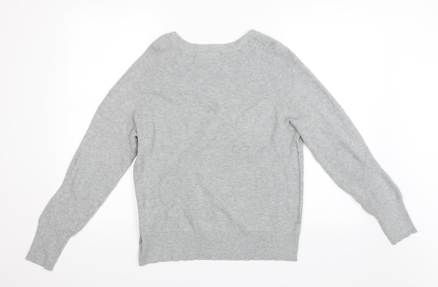 Peyton Primrose Womens Grey   Pullover Jumper Size M