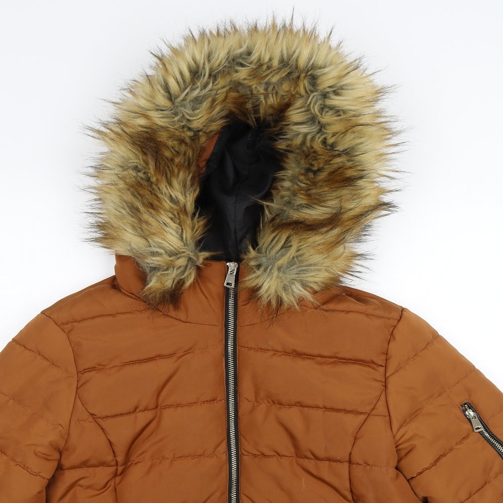 Papaya Womens Brown   Jacket  Size 14