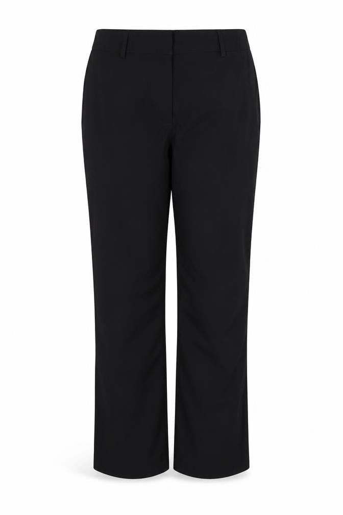 Papaya Womens Black   Dress Pants Trousers Size 14 L26 in