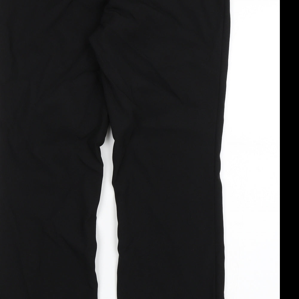 Papaya Womens Black   Dress Pants Trousers Size 14 L26 in