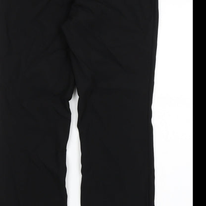 Brand and care label for Papaya women’s black dress pants trousers, size UK 14, 26-inch leg