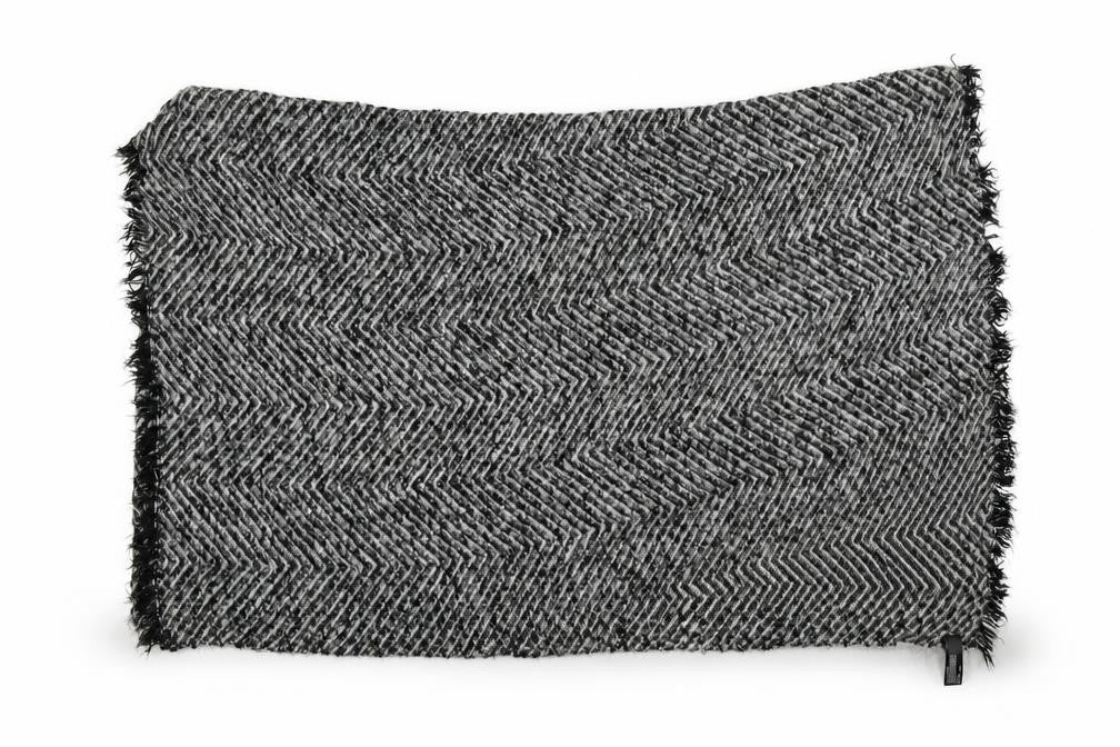 Express Unisex Black Geometric   Shawl/Wrap