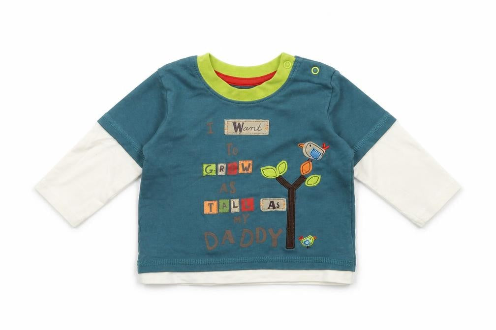 George Baby Blue   Basic T-Shirt Size 3-6 Months