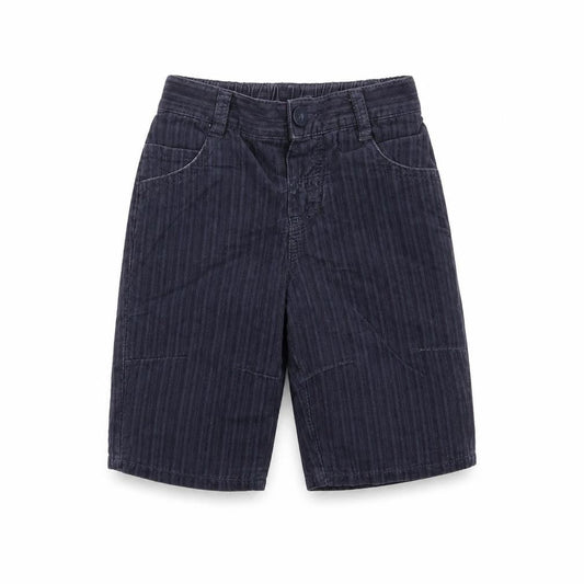Front view of Matalan Baby Blue Pedal Pusher Trousers, size 0-3, Months
