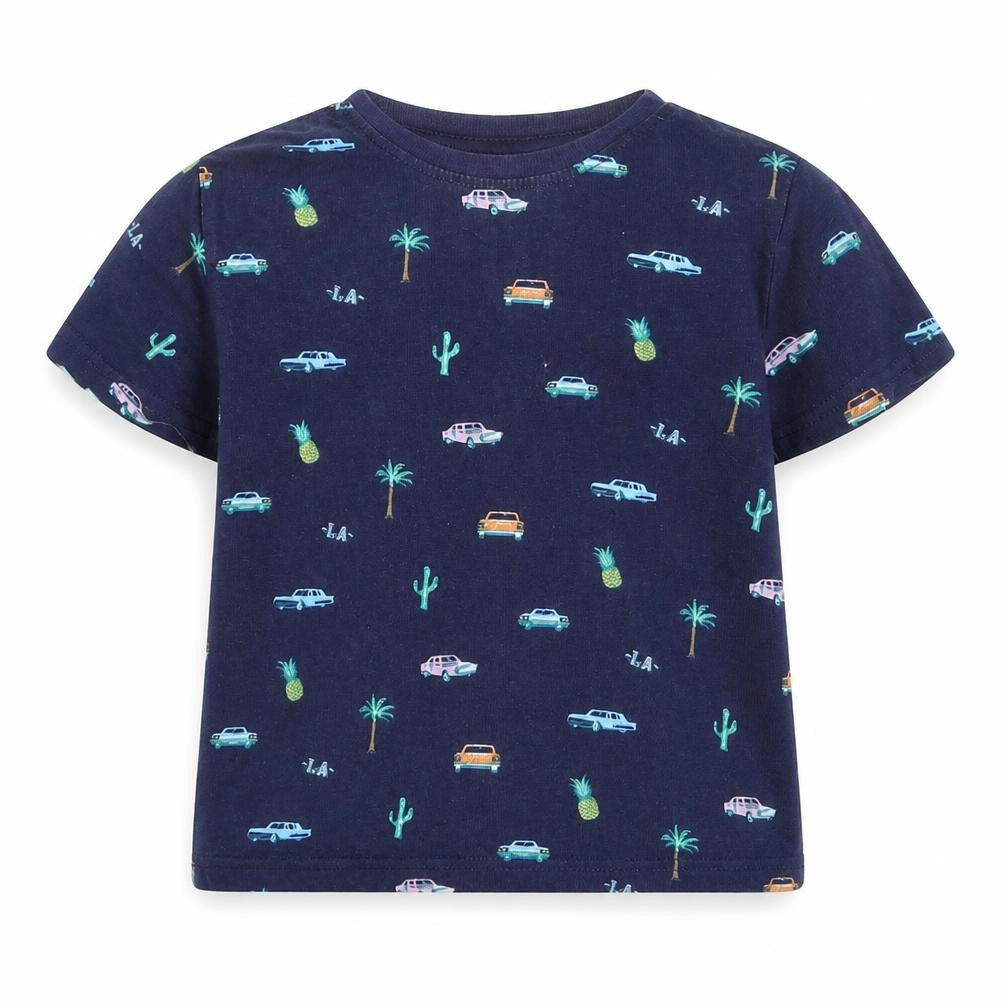 Primark Girls Blue   Basic T-Shirt Size 4-5 Years