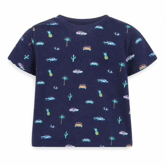 Primark Girls Blue   Basic T-Shirt Size 4-5 Years