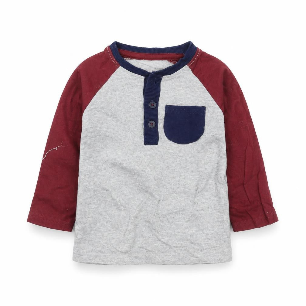 George Baby Grey   Basic T-Shirt Size 6-9 Months