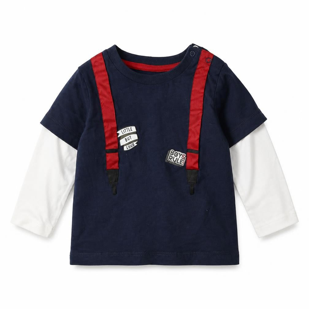 Nutmeg Baby Blue   Basic T-Shirt Size 6-9 Months