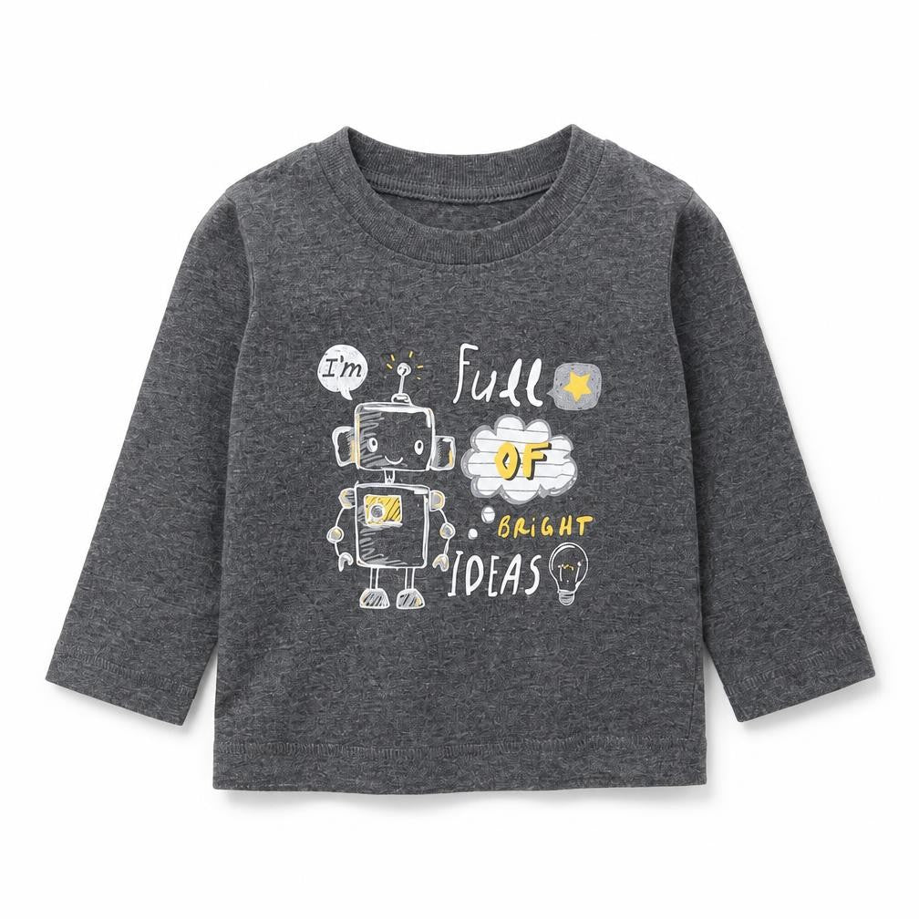 George Baby Black   Basic T-Shirt Size 6-9 Months