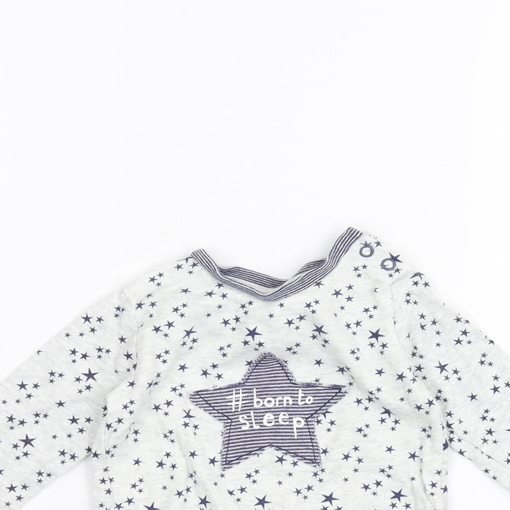 George Baby White   Basic T-Shirt Size 6-9 Months