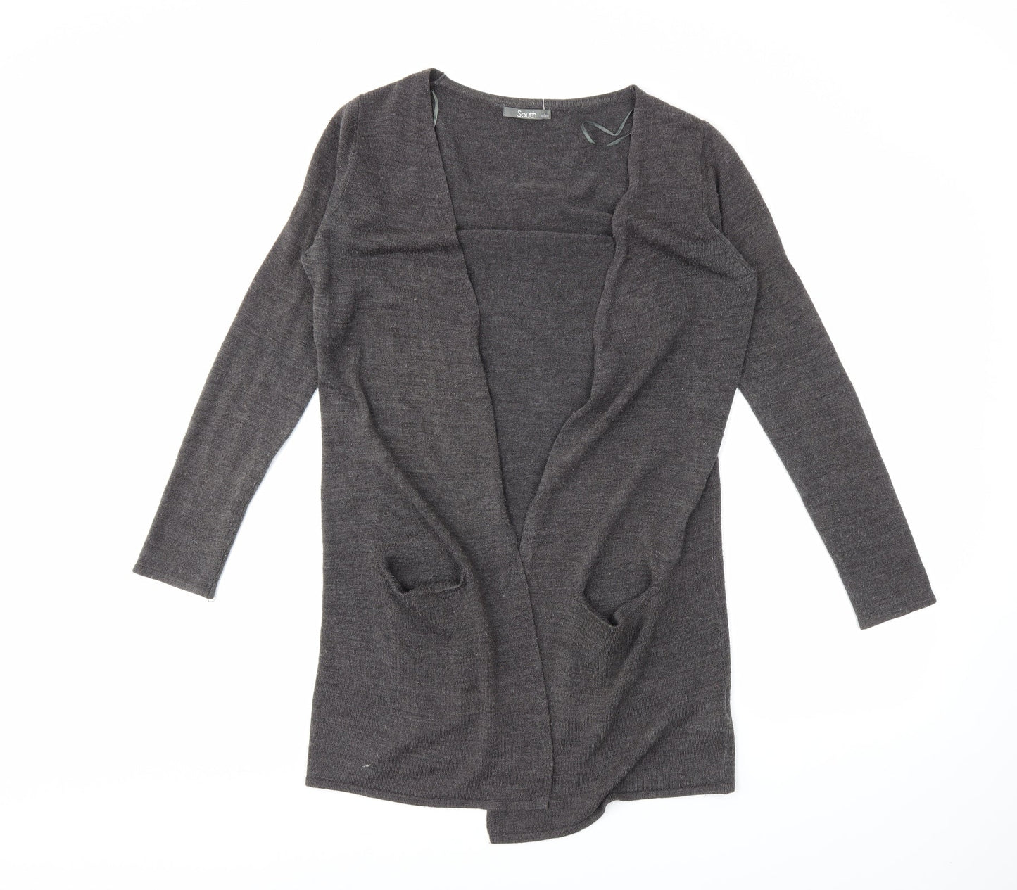South Womens Grey   Wrap Jumper Size 8