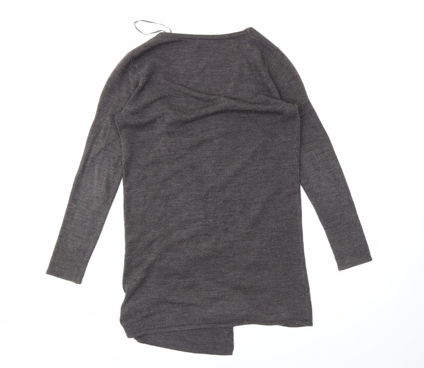 South Womens Grey   Wrap Jumper Size 8