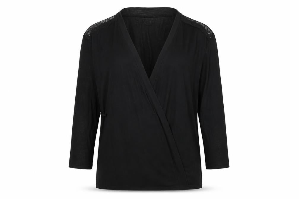 George Womens Black   Wrap Jumper Size 12