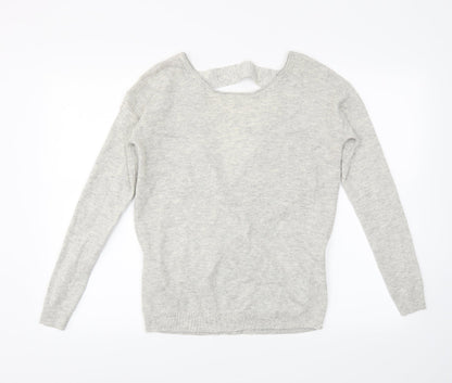 Preloved NEXT Womens Grey   Pullover Jumper Size 6 - Front