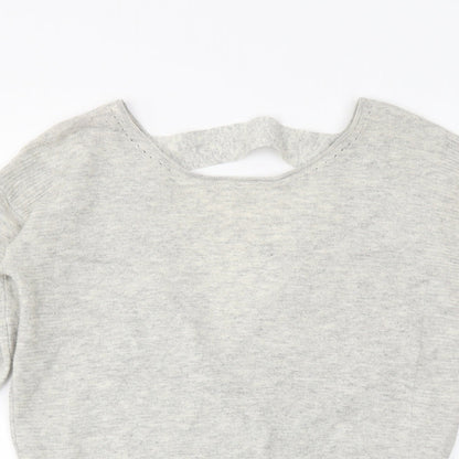 Preloved NEXT Womens Grey   Pullover Jumper Size 6 - Detail