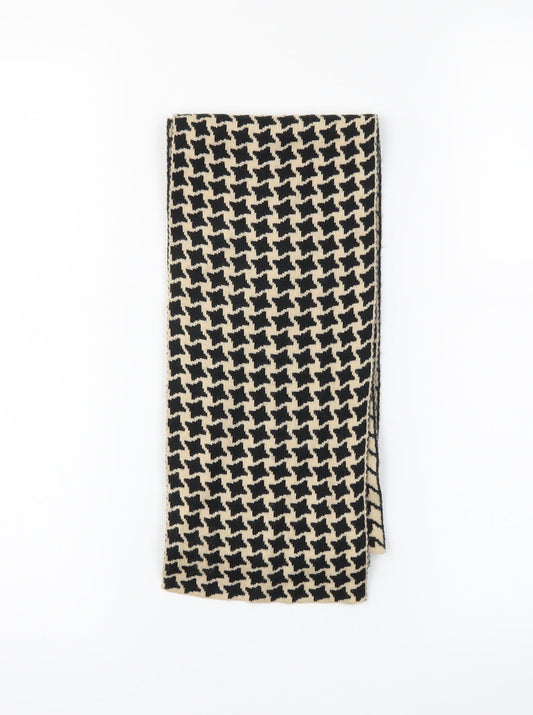Preworn Womens Black Batik   Scarf