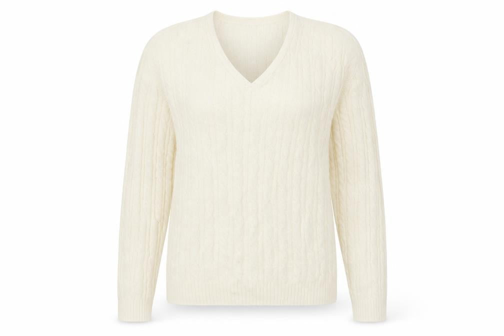 Pulse Womens Ivory   Pullover Jumper Size S