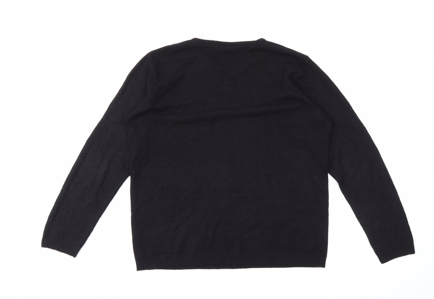 Instyle Womens Black   Pullover Jumper Size M