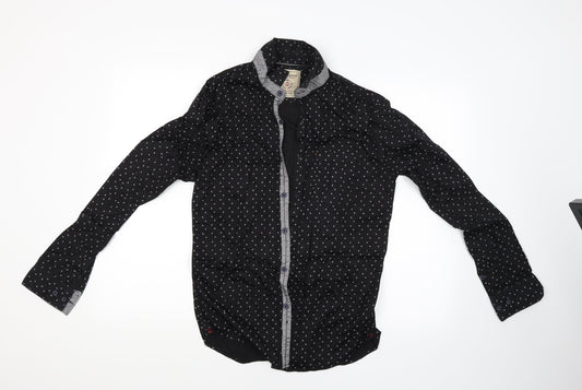 best legend Womens Black   Basic Button-Up Size 12