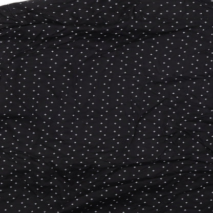 Best legend Womens Black   Basic Button-Up Size 12