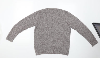 Topman Mens Brown   Pullover Jumper Size S