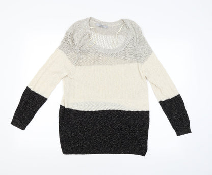 Tu Womens Beige   Cardigan Jumper Size 14