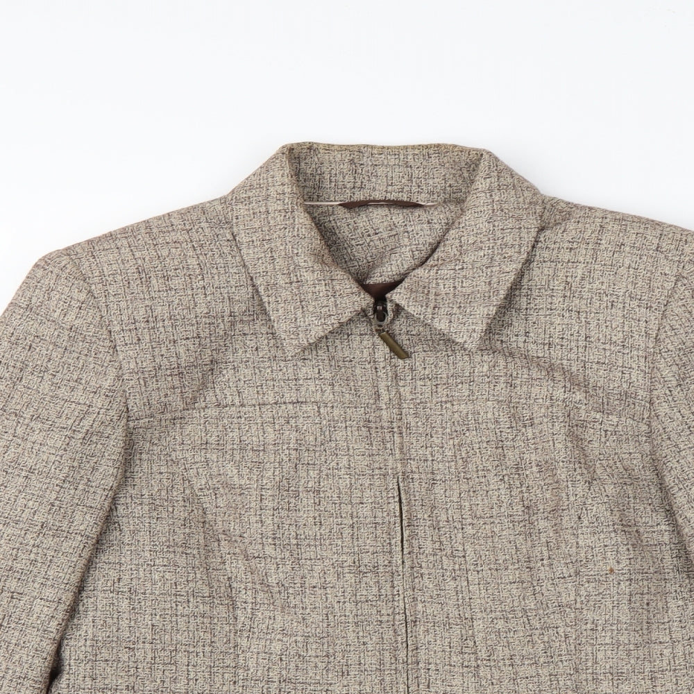 Berkertex Womens Brown   Jacket Blazer Size 10
