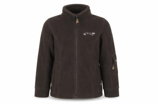 George Girls Brown   Full Zip Hoodie Size 8 Years