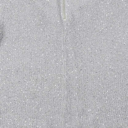 Warehouse Womens Grey   Pullover Jumper Size 10