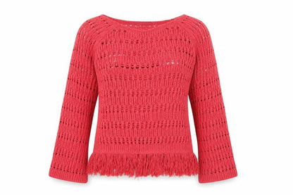 Next Womens Pink  Knit Pullover Jumper Size M