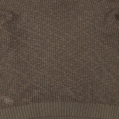 Preloved FOREVER 21 Womens Brown  Knit Pullover Jumper Size L - Label