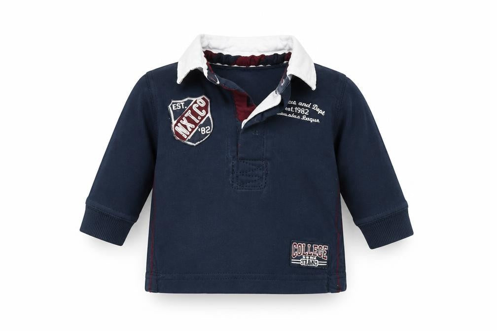Next Boys Blue   Basic Polo Size 3-6 Months