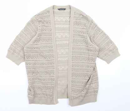 BHS Womens Beige   Cardigan Jumper Size 12