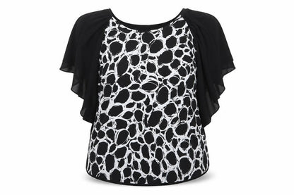 Preworn Womens Black   Basic T-Shirt Size 16