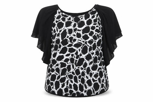 Preworn Womens Black   Basic T-Shirt Size 16