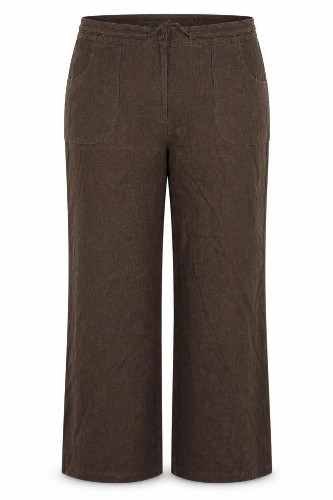 styl Womens Brown   Trousers  Size 18 L22 in