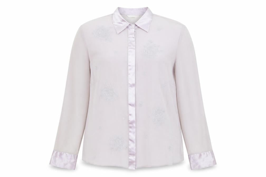 m&s Womens Purple   Basic Blouse Size 14