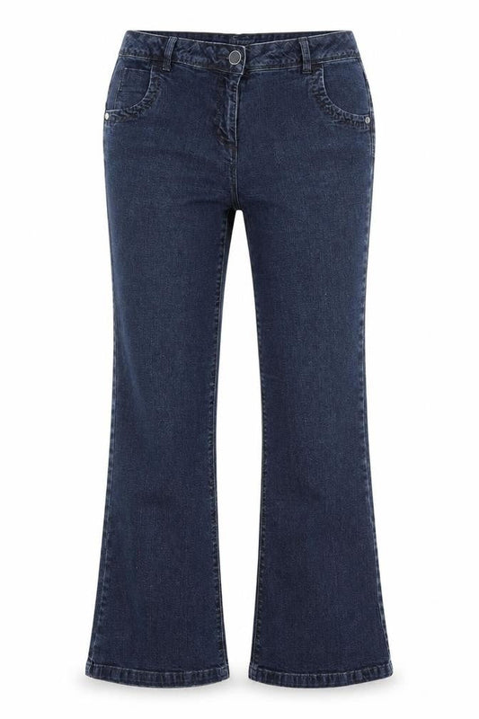 Womens Blue   Bootcut Jeans Size 32 L27 in - v